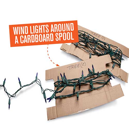 Create A DIY Spool For Christmas Light Storage - New Zealand