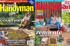 Australian Handyman magazine's first cover