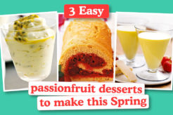 3 Easy Passionfruit Desserts