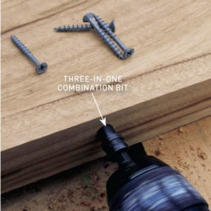 Step 3. Secure the trim