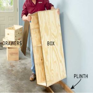 Step 8. Build the plinth