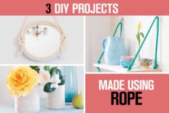 3 DIY Projects Made Using Rope