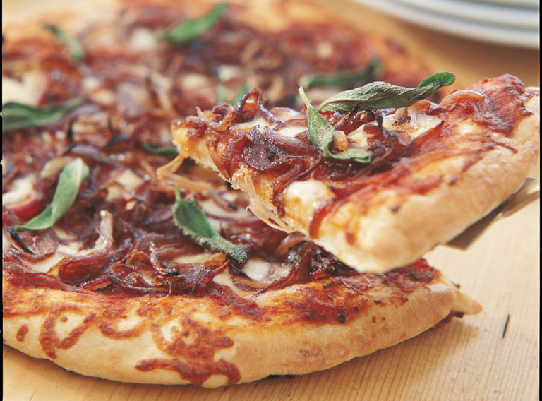 Double-Onion Pizza, Recipe, Handyman Magazine