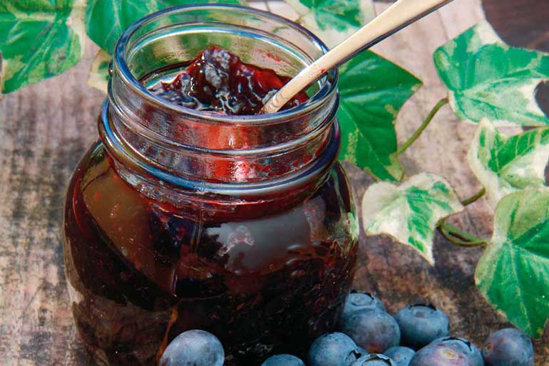 8. Blueberry Jam