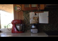 DIY Cookbook holder