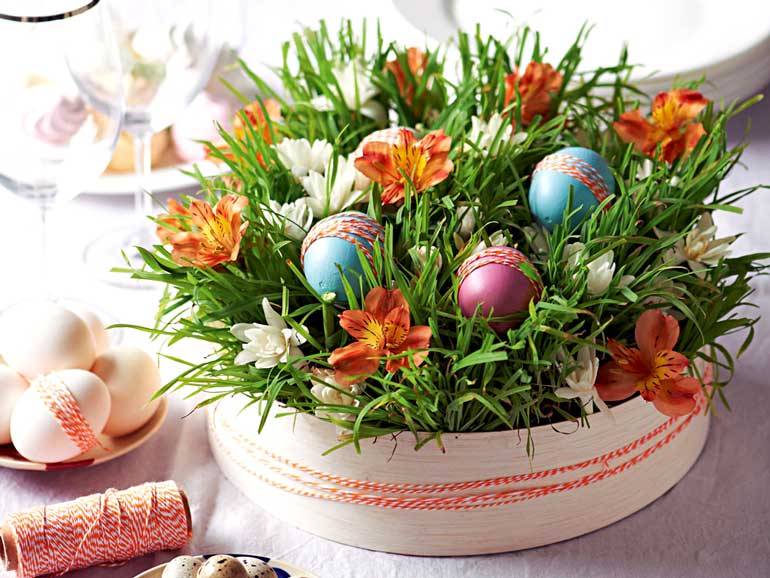 Decorate With Homemade Eggs This Easter