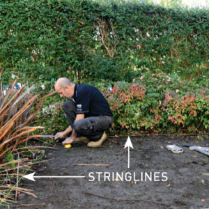 Step 1. Excavate the area