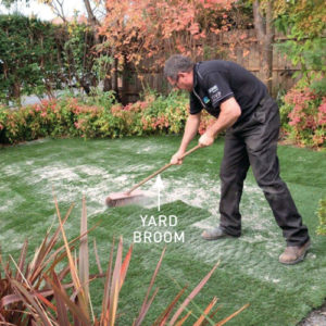 Step 6. Secure the grass
