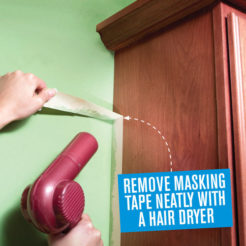 How To Remove Masking Tape Neatly