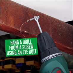 How To Hang Drills In The Workshop