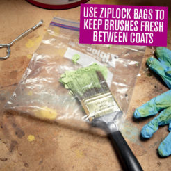 How To Keep Paintbrushes Fresh Between Coats