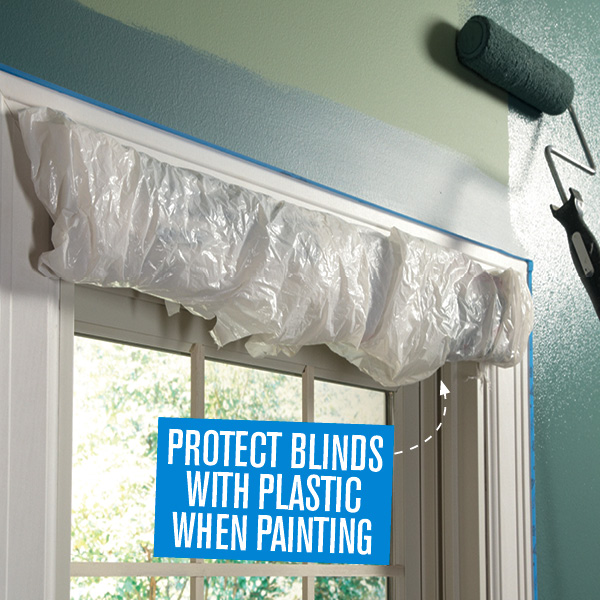 How To Protect Blinds While Painting