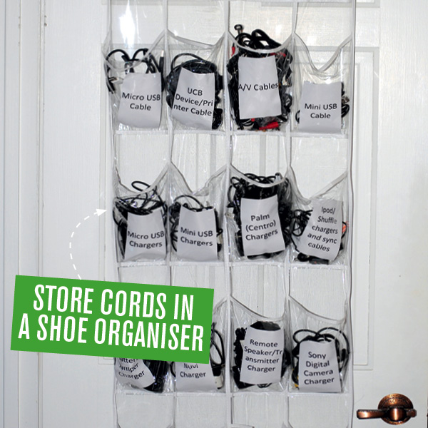 Budget-Friendly Cord Storage