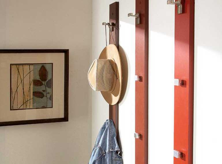Make This Minimalist Coat and Hat Rack in 3 Steps