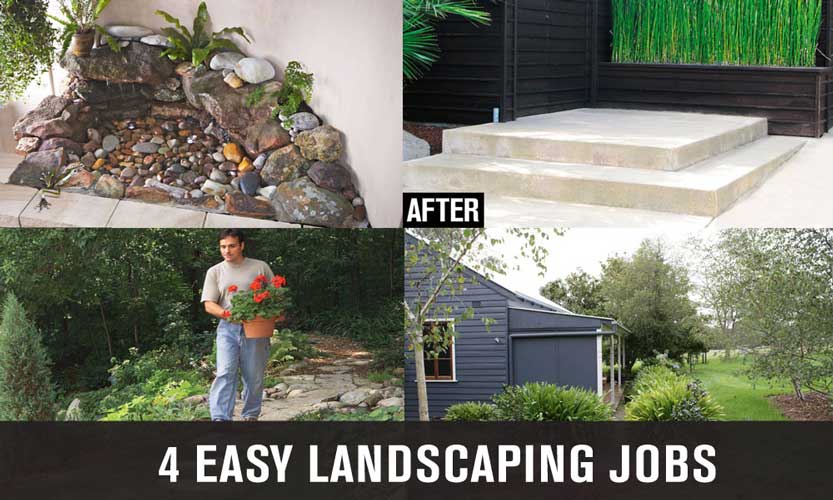 4 Easy Landscaping Jobs You Can Do This Weekend