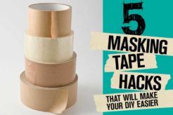 5 Masking Tape Hacks That Will Make Your DIY Easier
