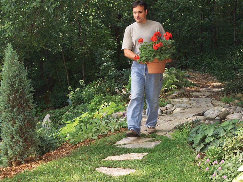 Lay A Stepping Stone Path - New Zealand Handyman Magazine