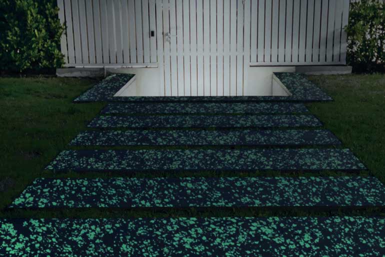 16. Glow-In-The-Dark Path 