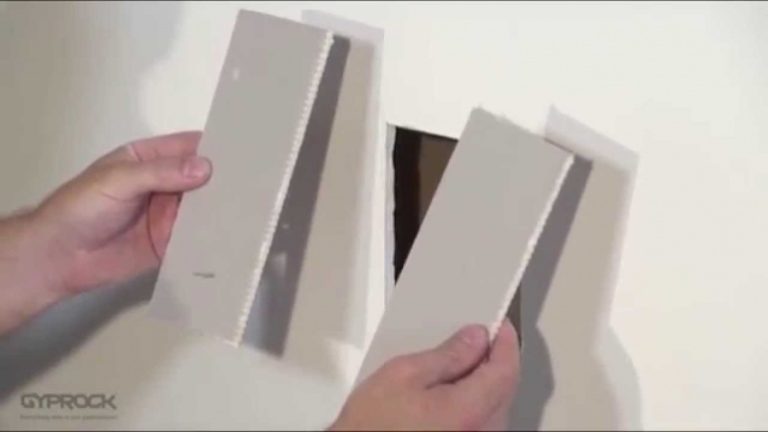 Installing Plasterboard Part 7: Repairing holes, dents and scrapes
