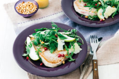 Tuna With Parsley And Pomegranate Salad