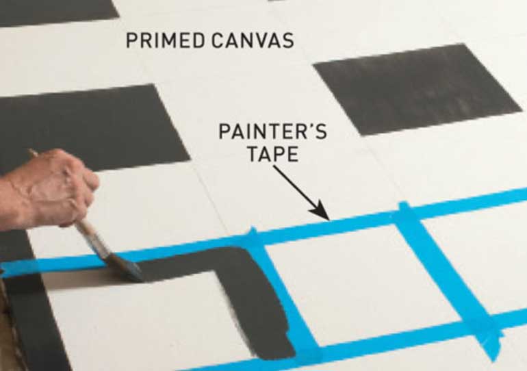 Step 5. Paint the canvas