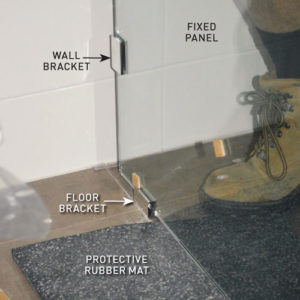 Step 3. Install fixed panel