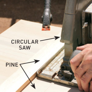Step 1. Mark and cut