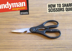 sharpen scissors