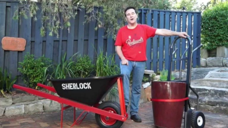 wheelbarrows and trolleys