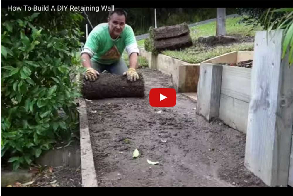 how to build a retaining wall 