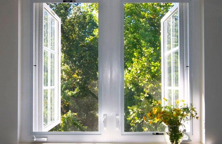 Sure, the view from the street is important, but don’t forget to look at your landscape from inside the house.
