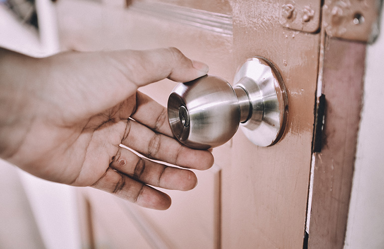 Sticky door and loose nails