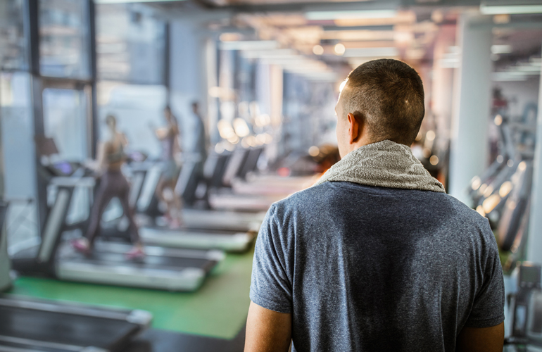 Sweaty “gym smell” in house