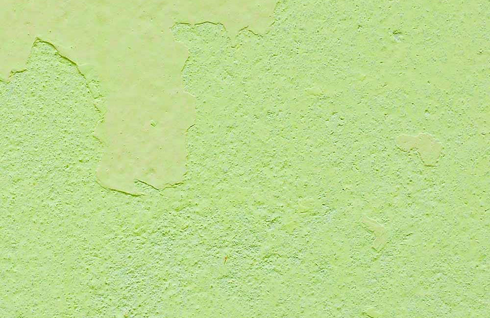 Painting over partially dried paint