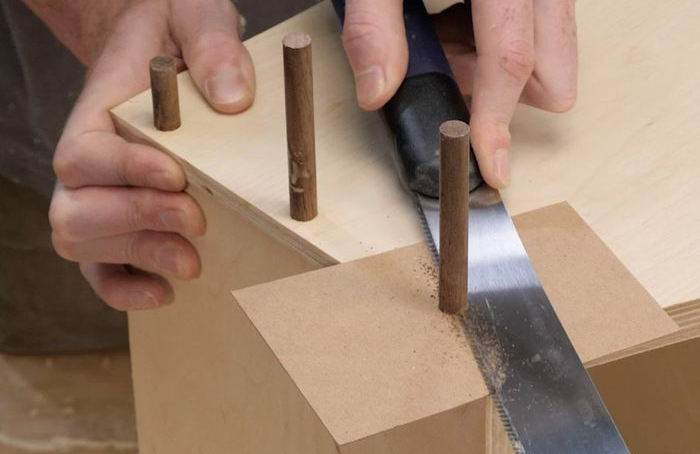 Flush-cut shield