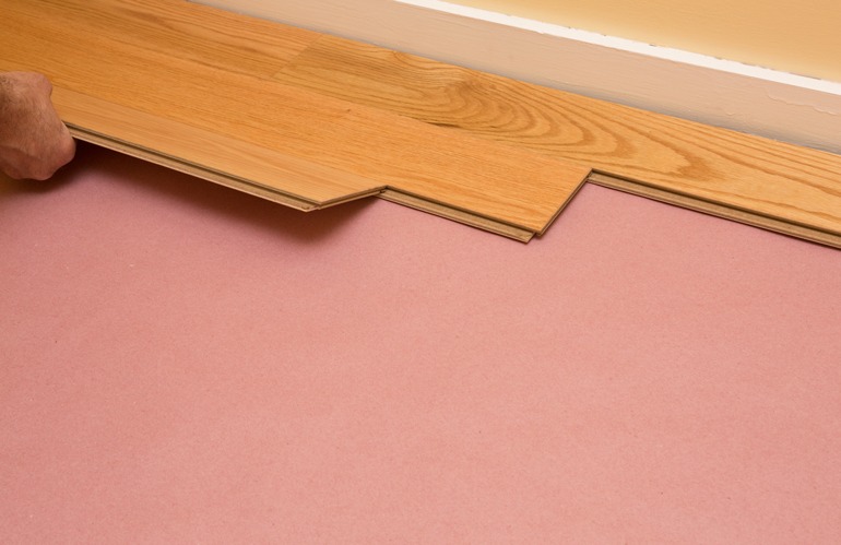 Starting a wood floor in the wrong place