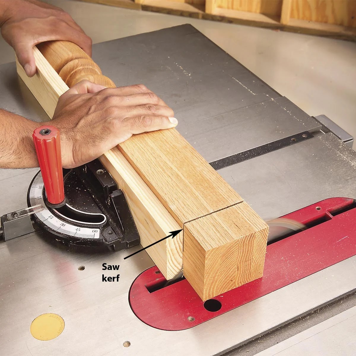 The forgotten kerf