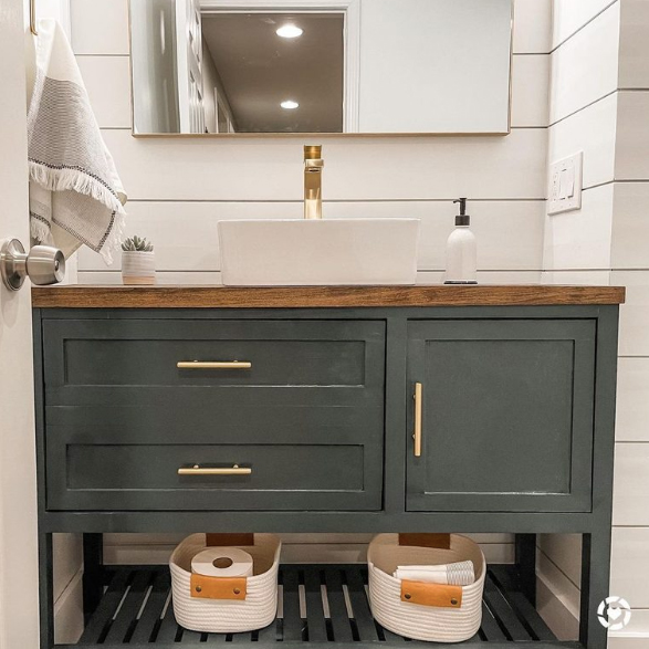 Build a bathroom vanity
