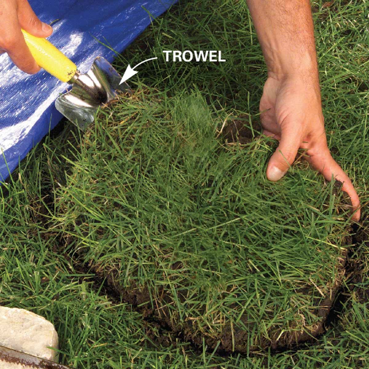 Remove the sod