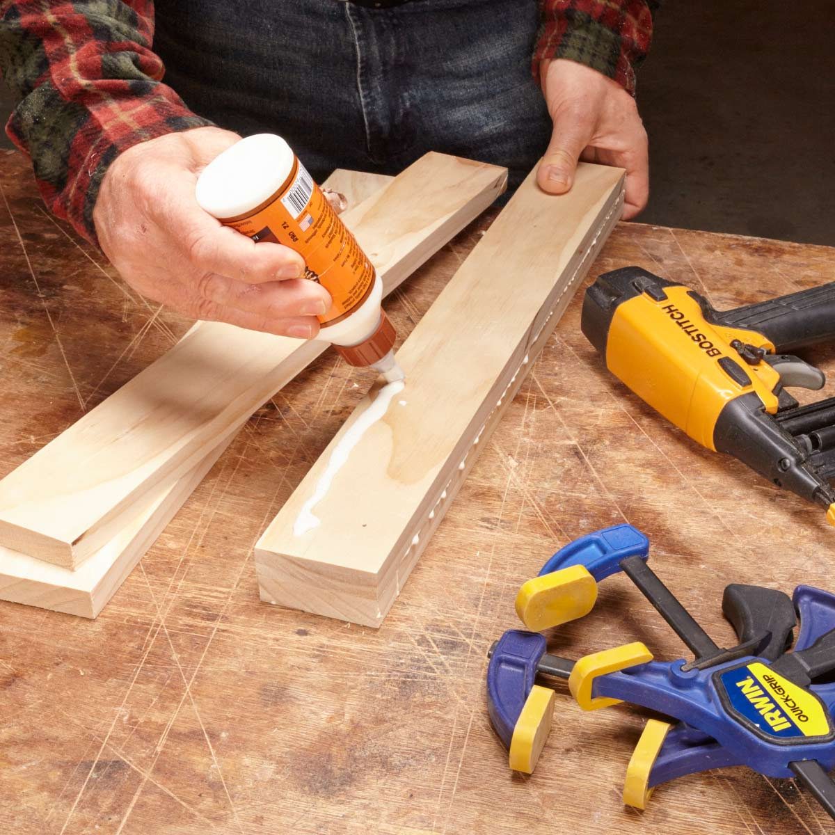 Nail before you clamp