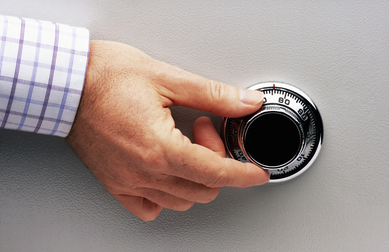 Don’t spin the safe dial too fast