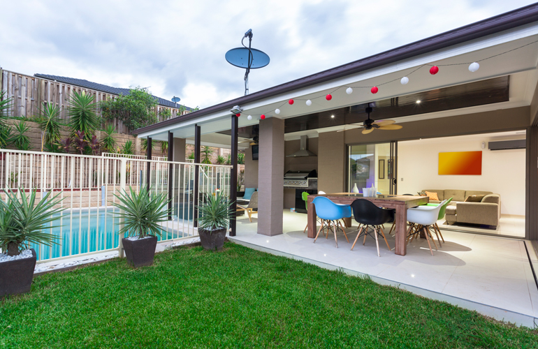 Do not forget the garden