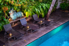 How to style outdoor spaces with art