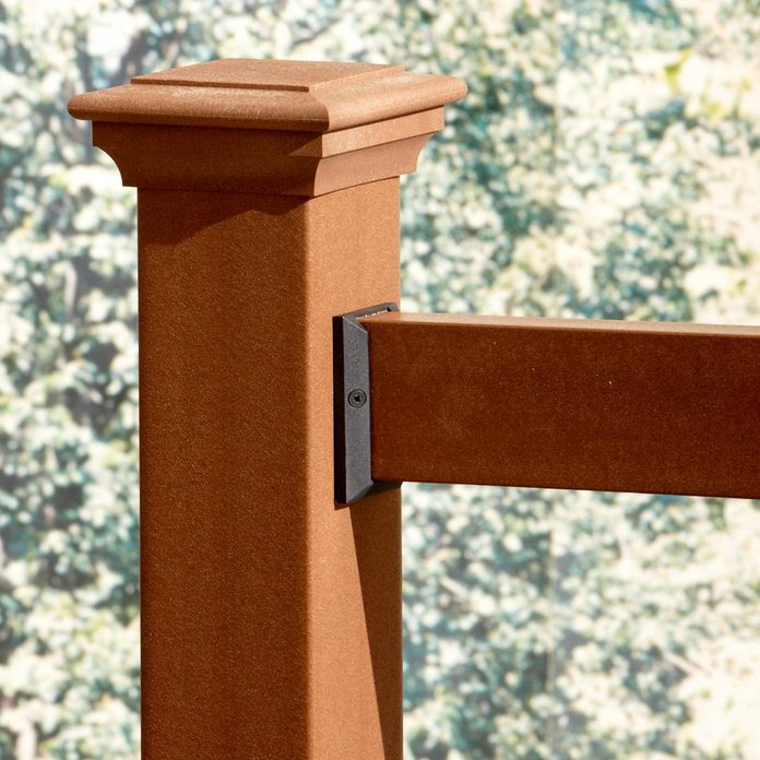Connectors make railings easier