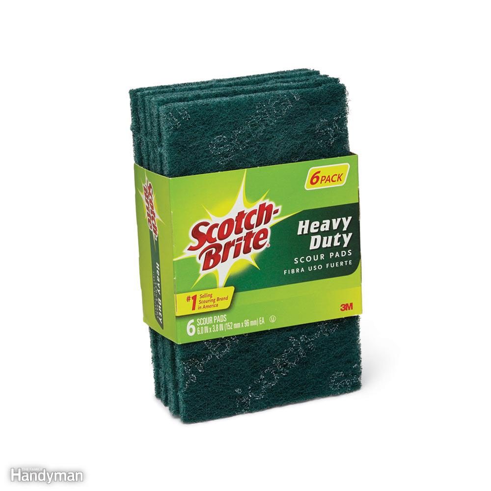 Scuff up profiles with a pad