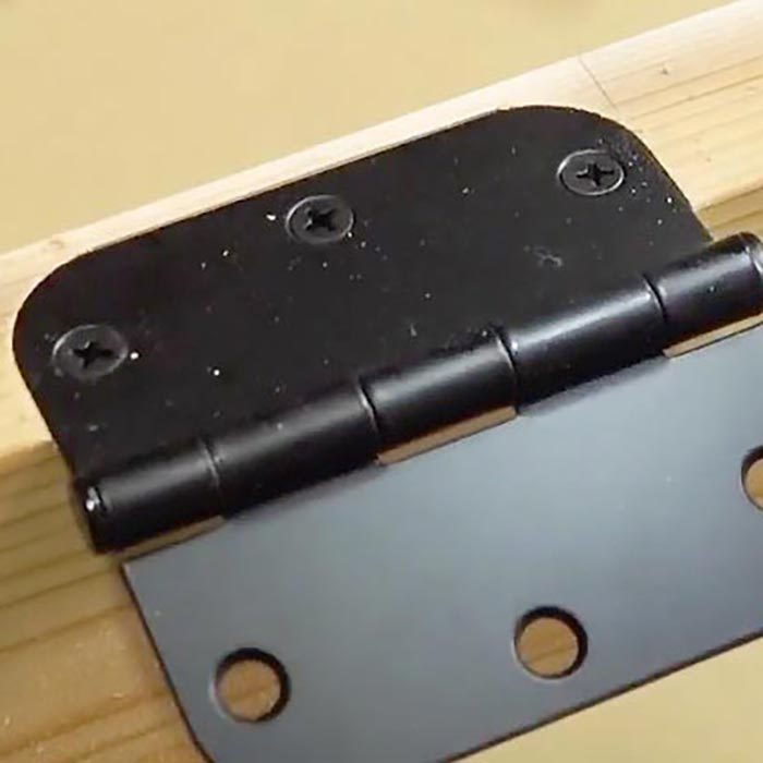 Recessed hinges