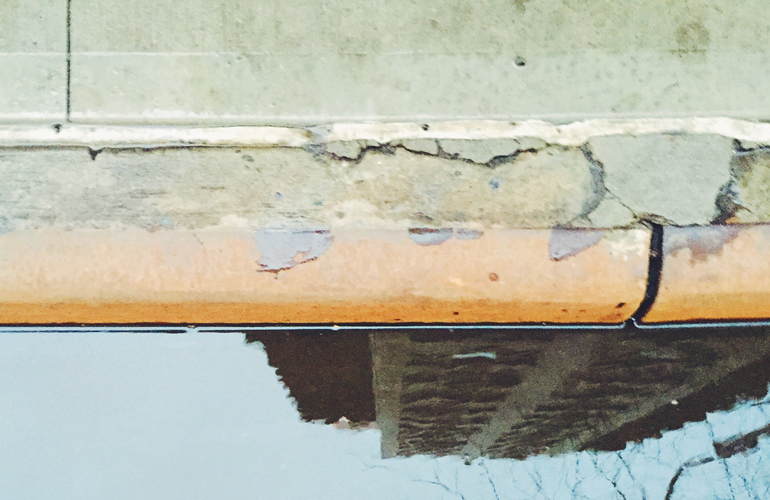 Water pooling around your home