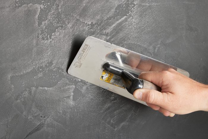 Step 6: Burnish the plaster