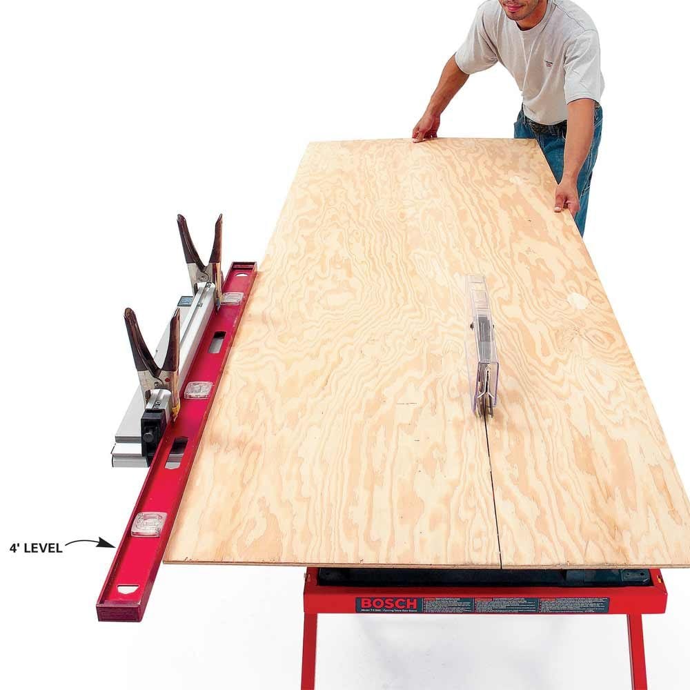 Clamp on a long fence for long boards