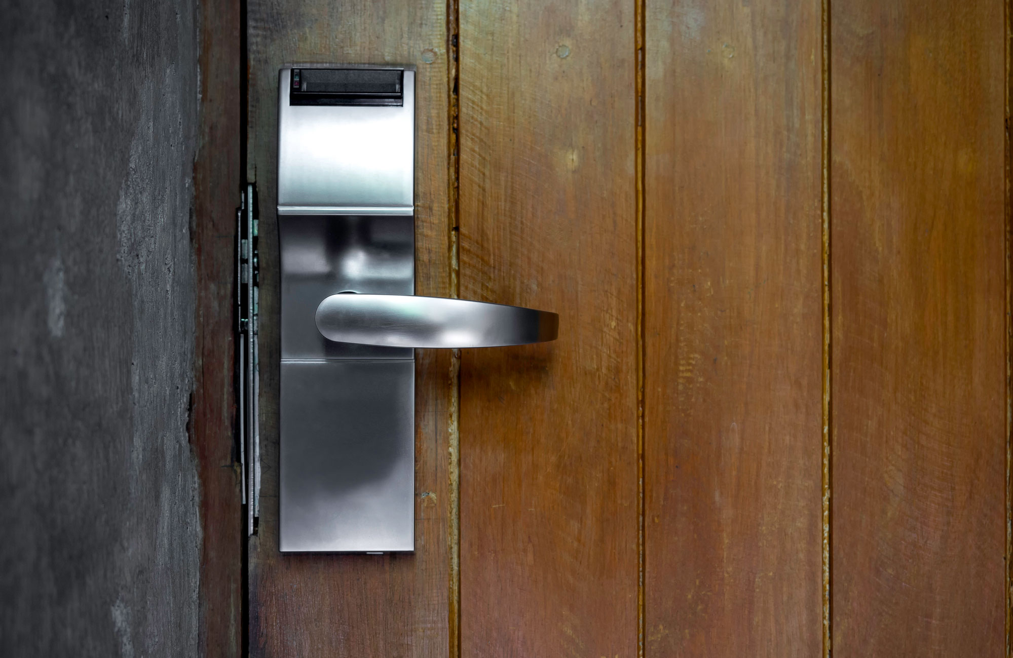 Install a smart lock